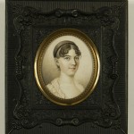 Porträt einer unbekannten Dame, angeblich aus der Familie Clausen 